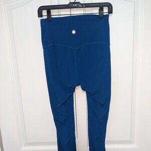 lululemon Align High-Rise leggings 28" blue size 8